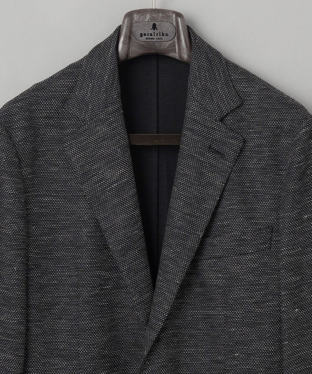 GOTAIRIKU 2年連続売上NO1【吸水速乾/ウォッシャブル/ストレッチ】ノルマンディーリネン カーディガンジャケット(25年モデル) 