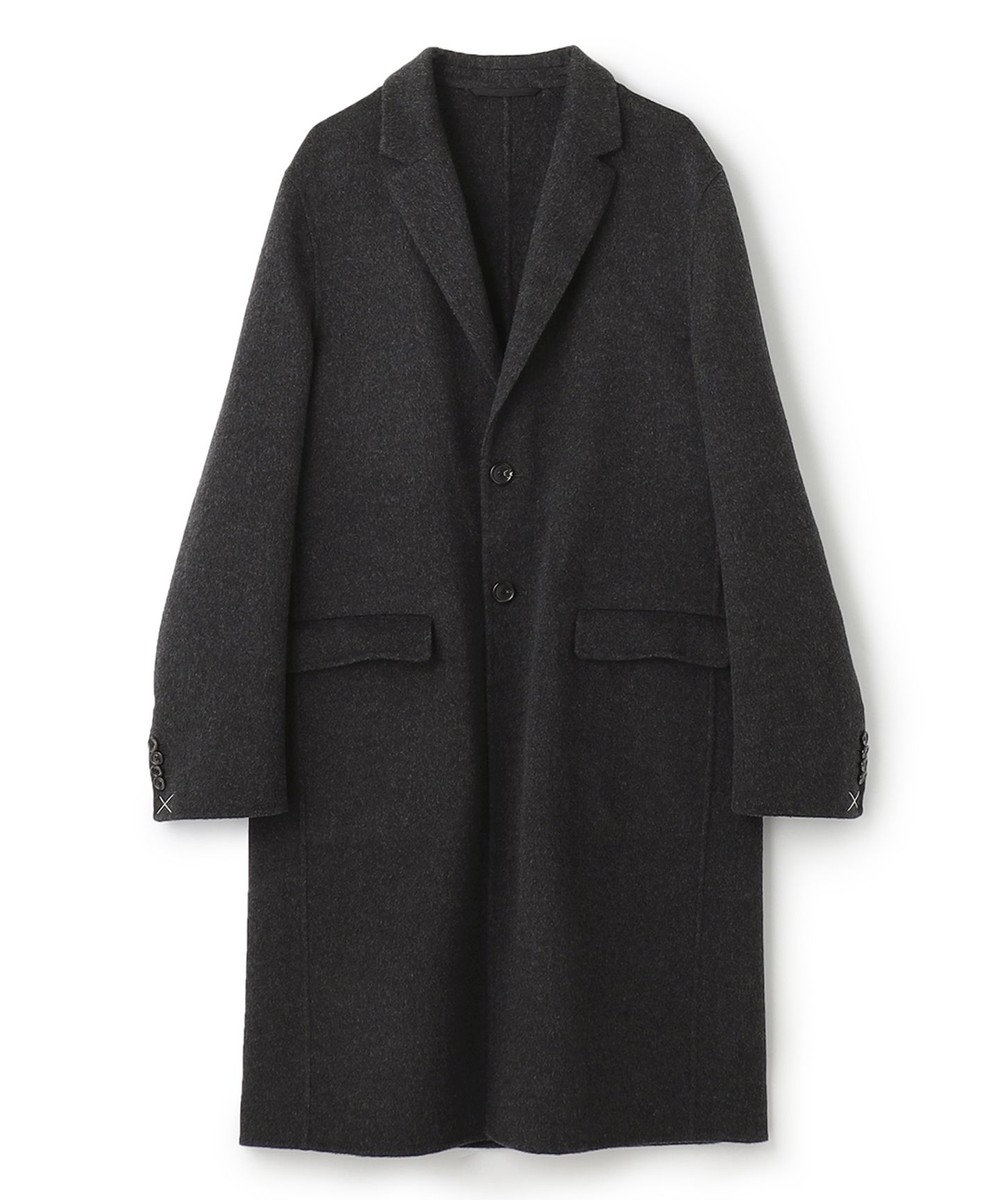 JOSEPH HOMME DOUBLE FACE CASHMERE  CHESTER FIELD COAT グレー系