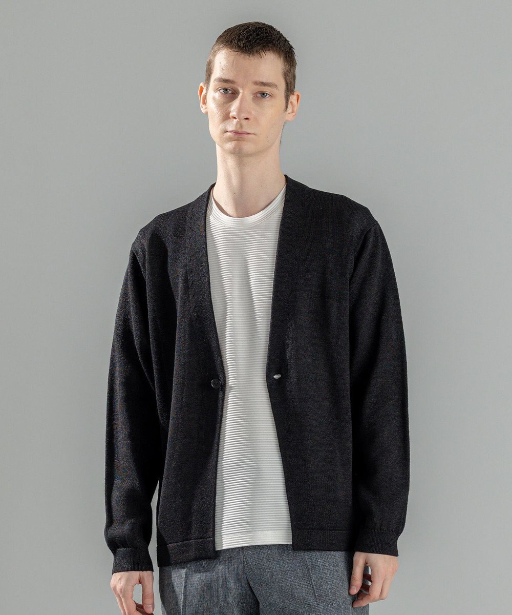 JOSEPH HOMME 【洗える/和紙使用】ウォッシャブルペーパー　カーディガン 