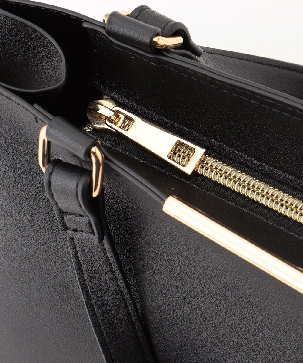 ANY 【2WAY】スクエアメタルハンドバッグ 