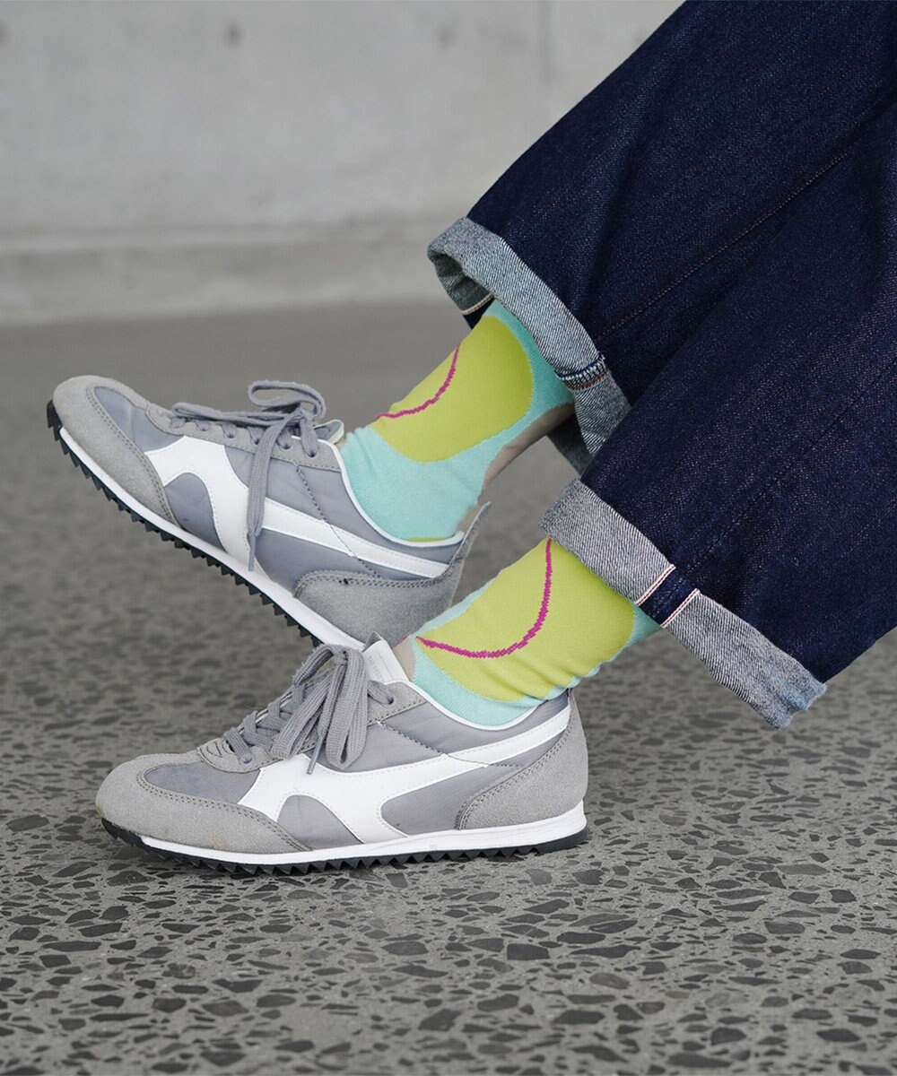 nitorito 【UNISEX】米沢オリジナル柄 nuts 靴下 