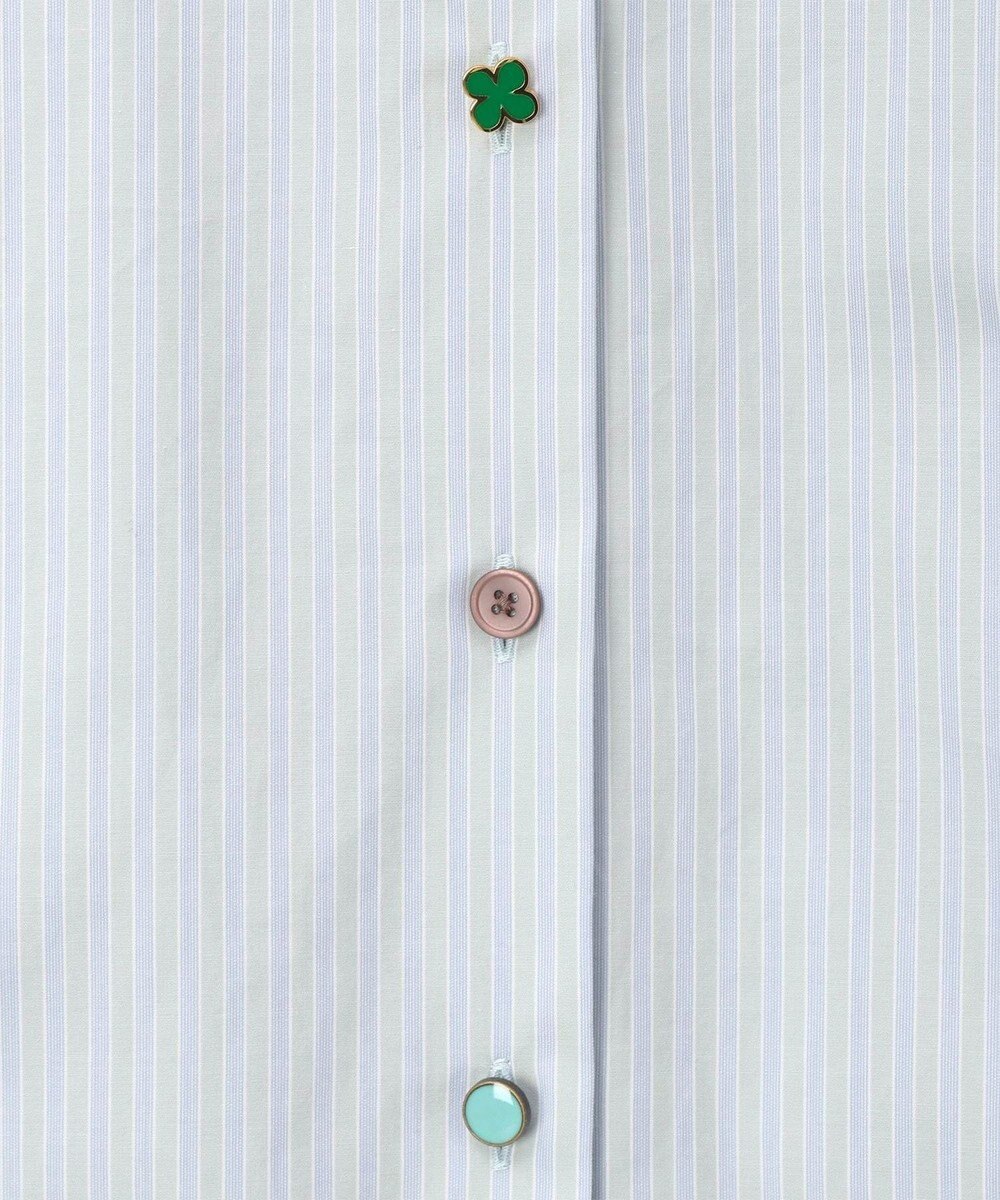 Paul Smith ラッキーチャームボタン ストライプ シャツ 