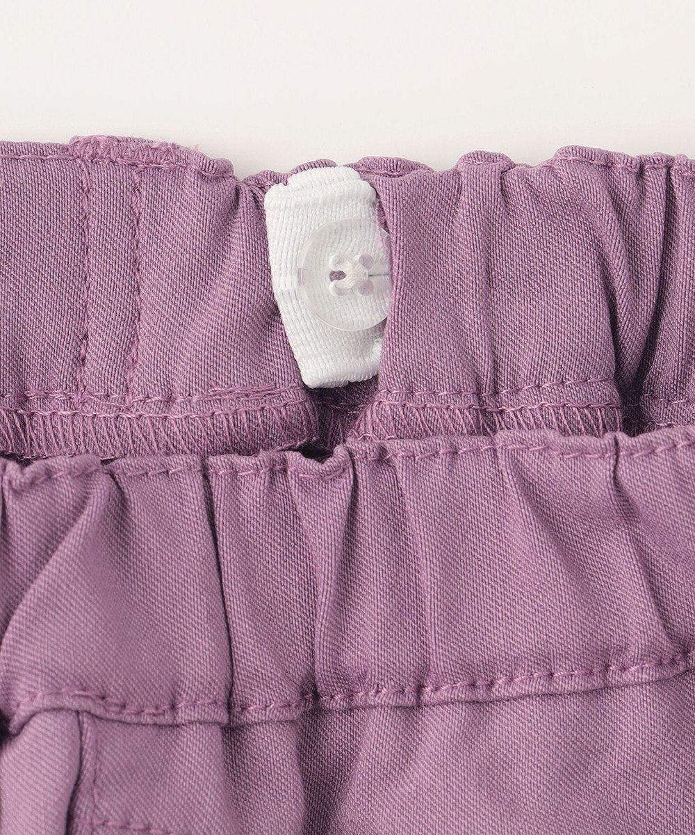 ANY KIDS 裾リボンストレート パンツ 