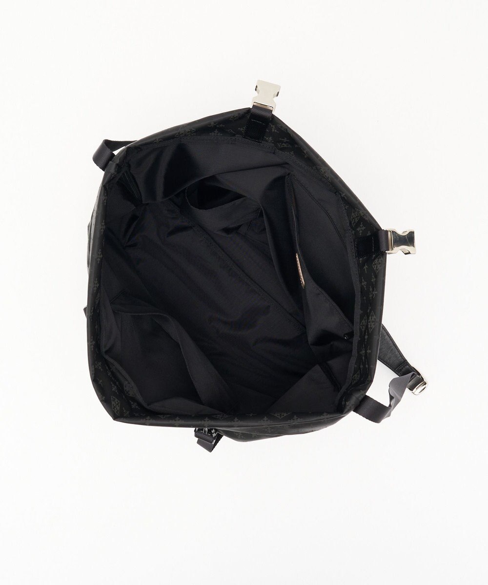 russet ナイロンジャガードメタルバックルショルダーバッグ L(CE-1656) 