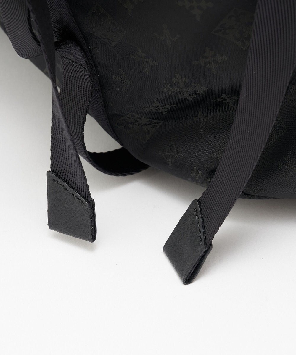 russet ナイロンジャガードメタルバックルショルダーバッグ L(CE-1656) 