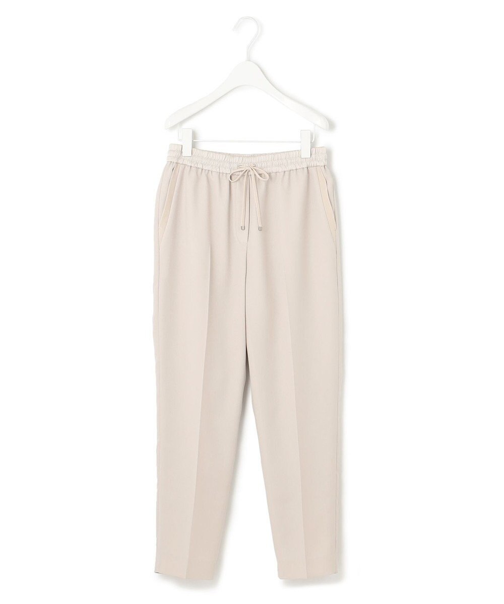 ICB L 【新色追加・洗える】 FluidBackSatin ドロストパンツ 