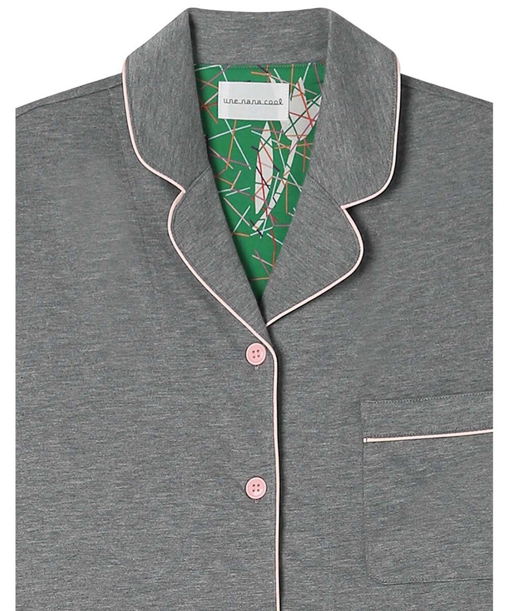 une nana cool 【綿100%】なめらかハイゲージ天竺パジャマ MADE WITH LIBERTY FABRIC 