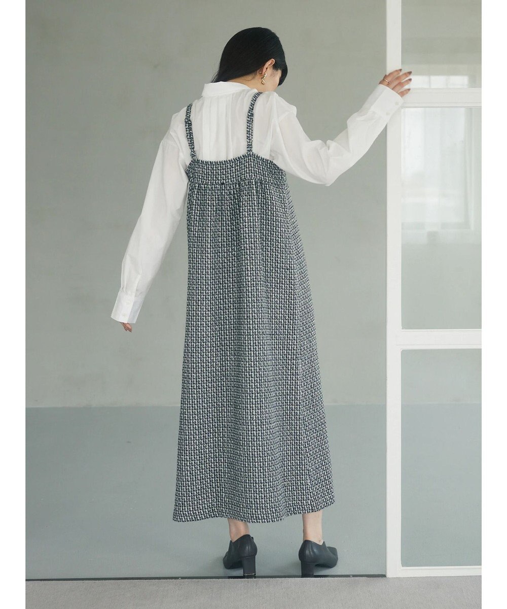 Green Parks armonia．表面感素材ジャンスカ 