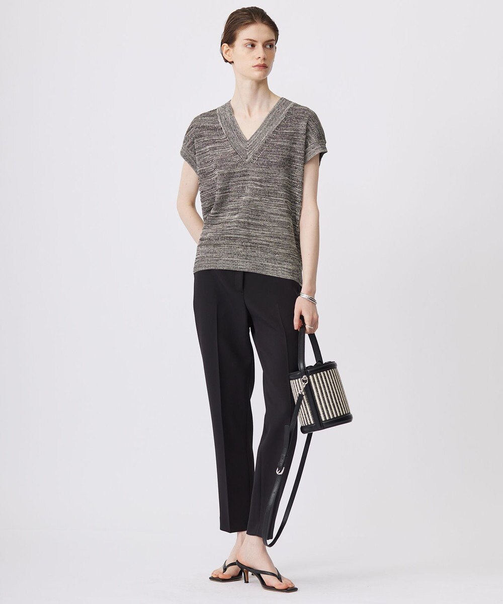 ICB 【洗える】ルレックスベースダイ プルオーバーニット 