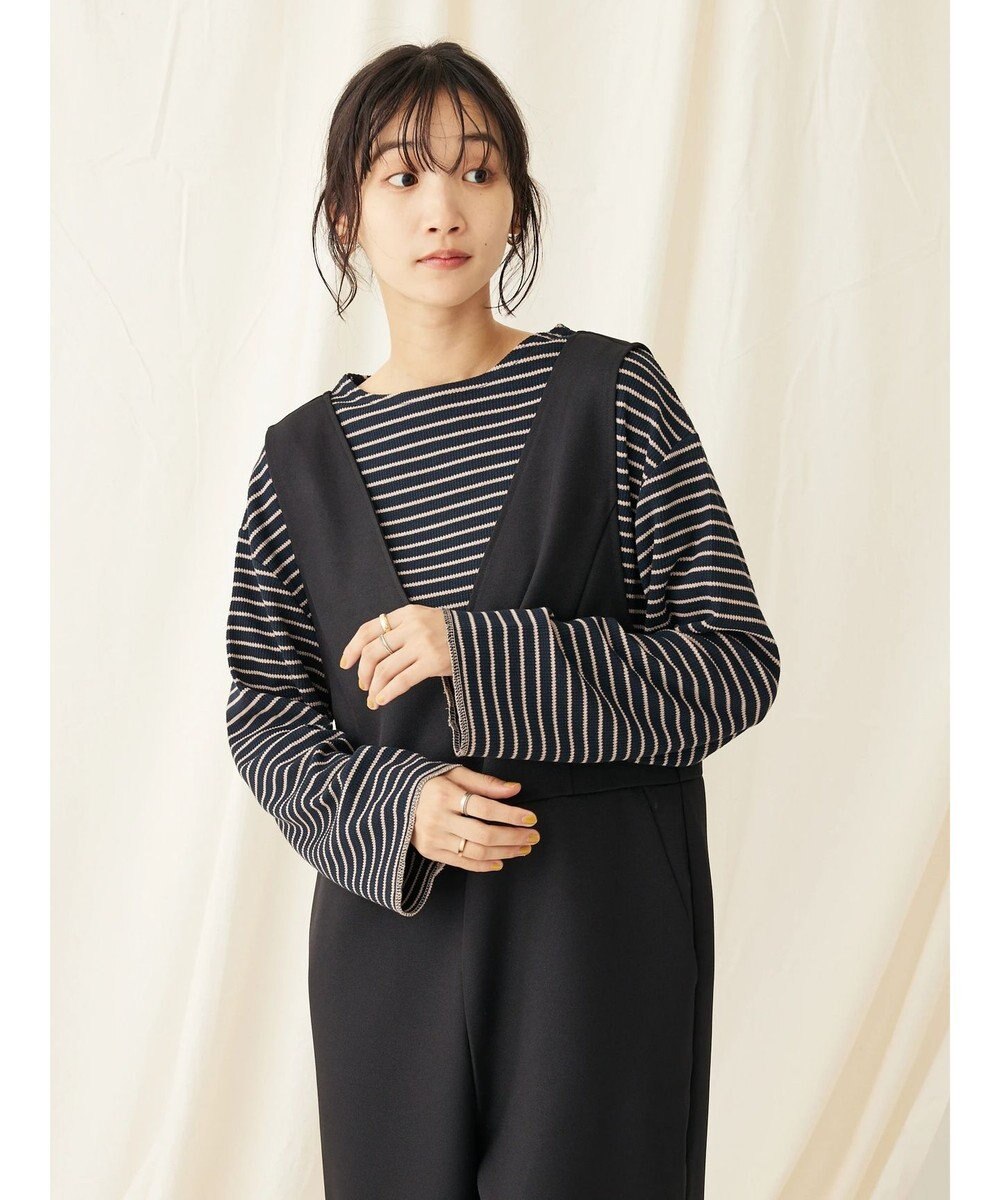 CRAFT STANDARD BOUTIQUE ボーダーワッフルプルオーバー 