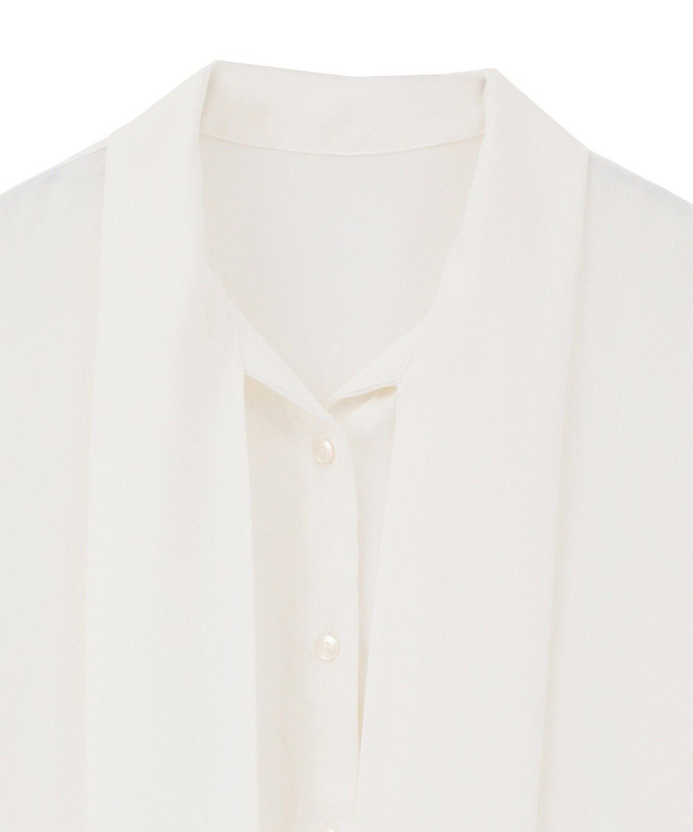 AMERICAN HOLIC 【イージーケア】ナロータイブラウス 