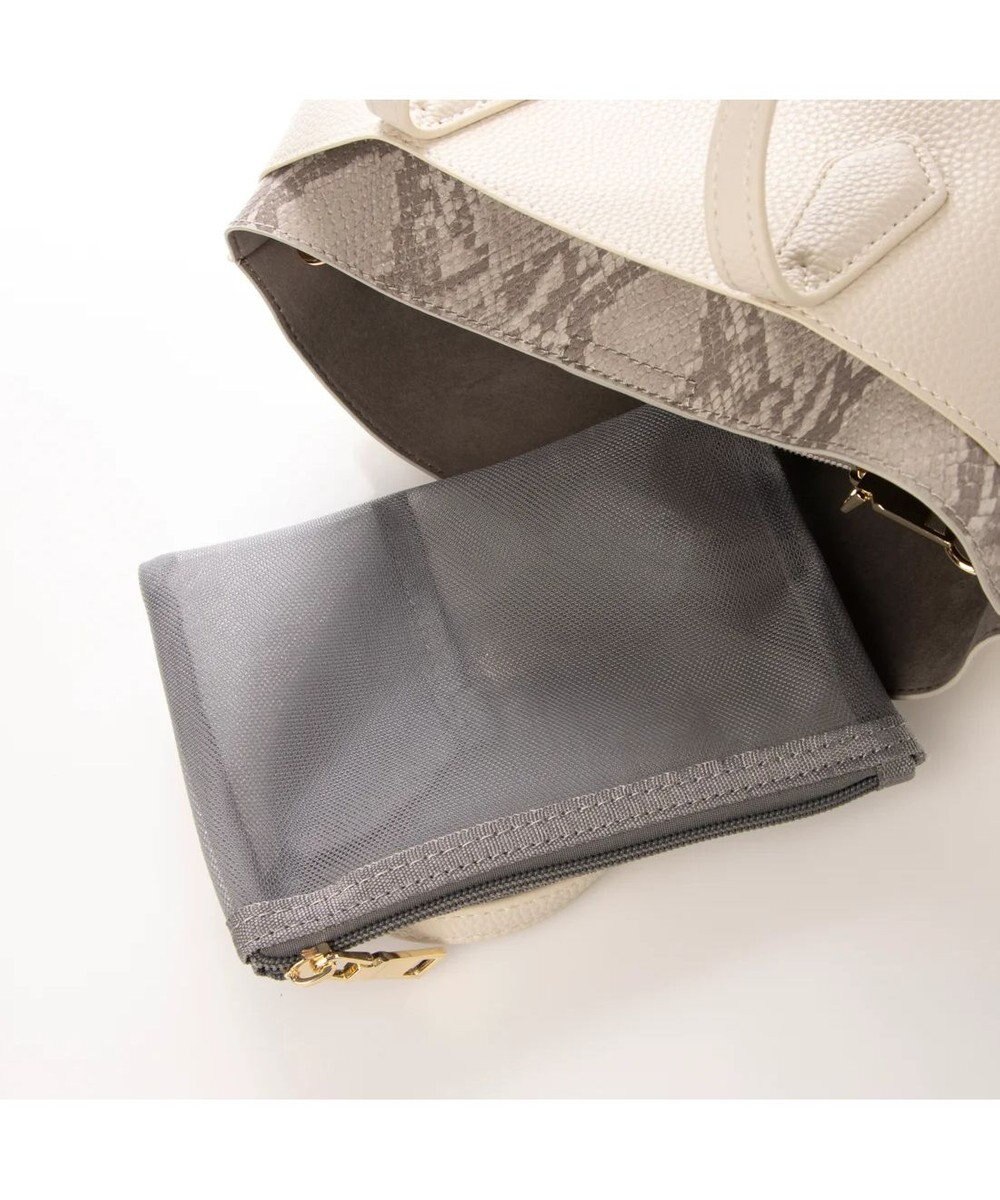 UNBILLION カシュカシュ cachechche / セパレートカラーパーテーショントート 