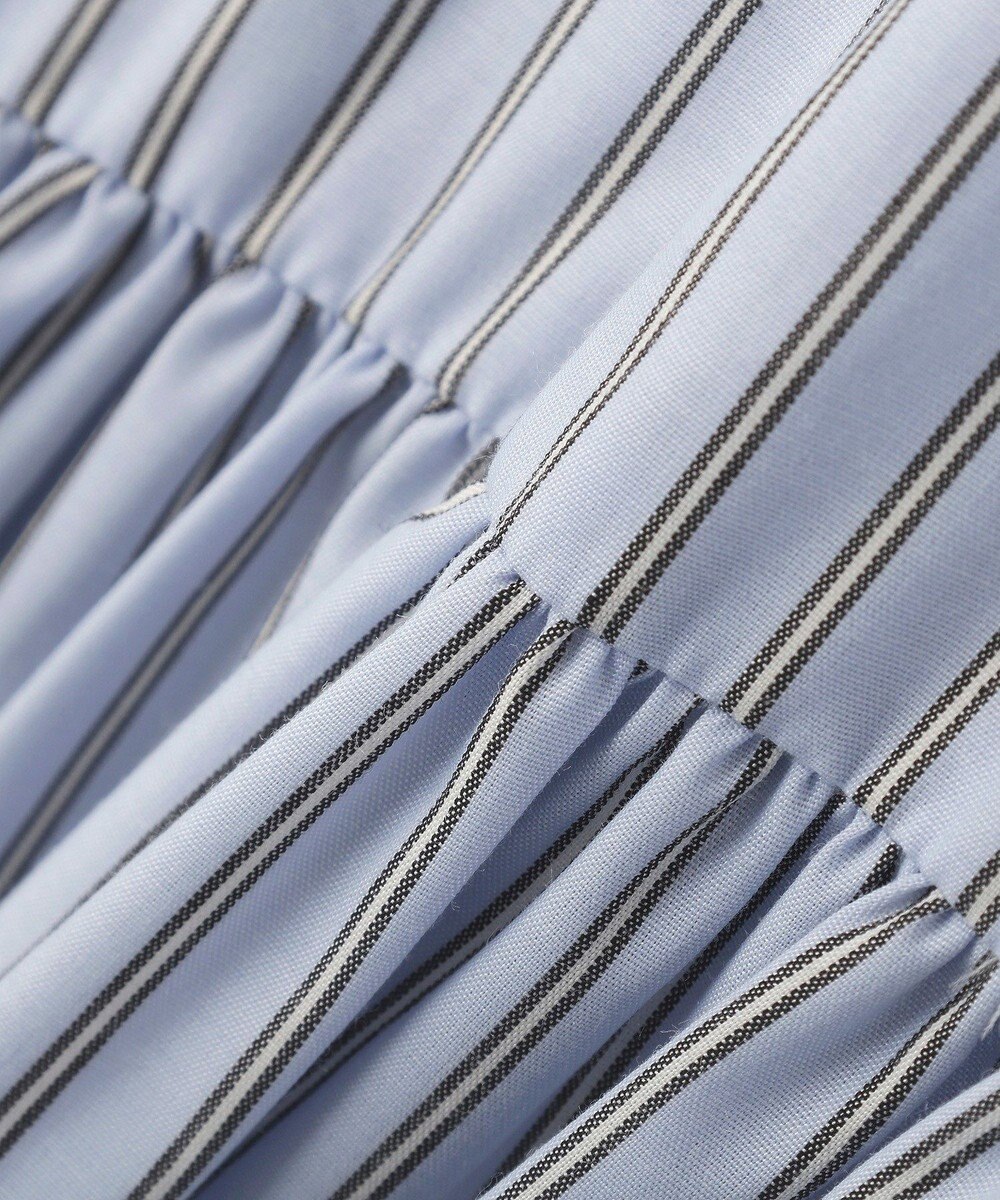 AMERICAN HOLIC 【イージーケア】ギャザーシャツワンピース 