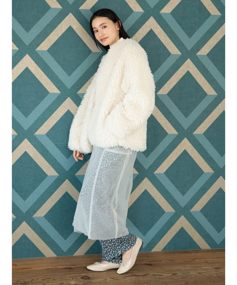 Green Parks ・ＥＬＥＮＣＡＲＥ　ＤＵＥ　チュールドロストキャミワンピ 