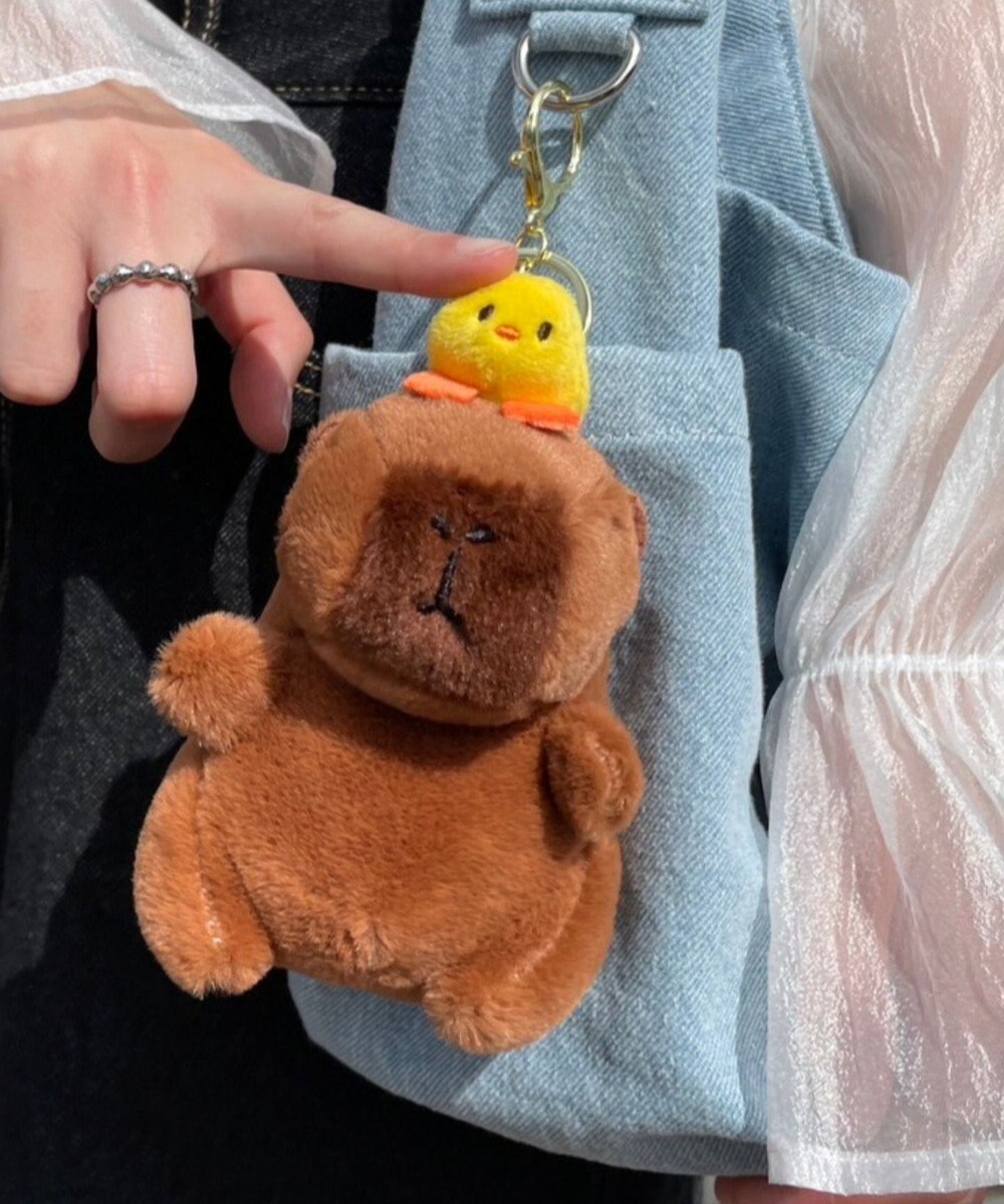 WEGO カピバラぬいぐるみキーホルダー 