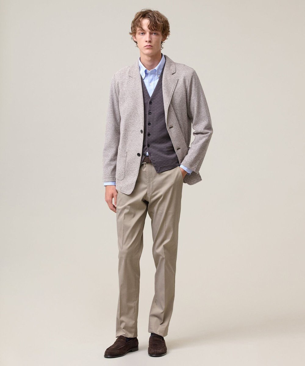 J.PRESS MEN 【KANEMASA JERSEY】ツイステッドスムース カットジャケット 