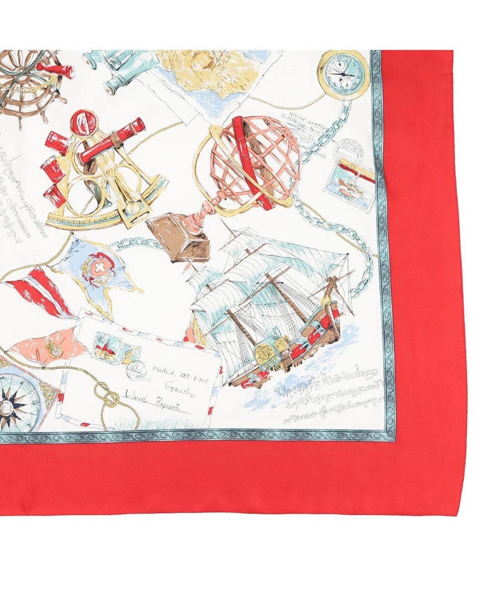 UNBILLION kakatoo アドベンチャー柄シルクスカーフ 