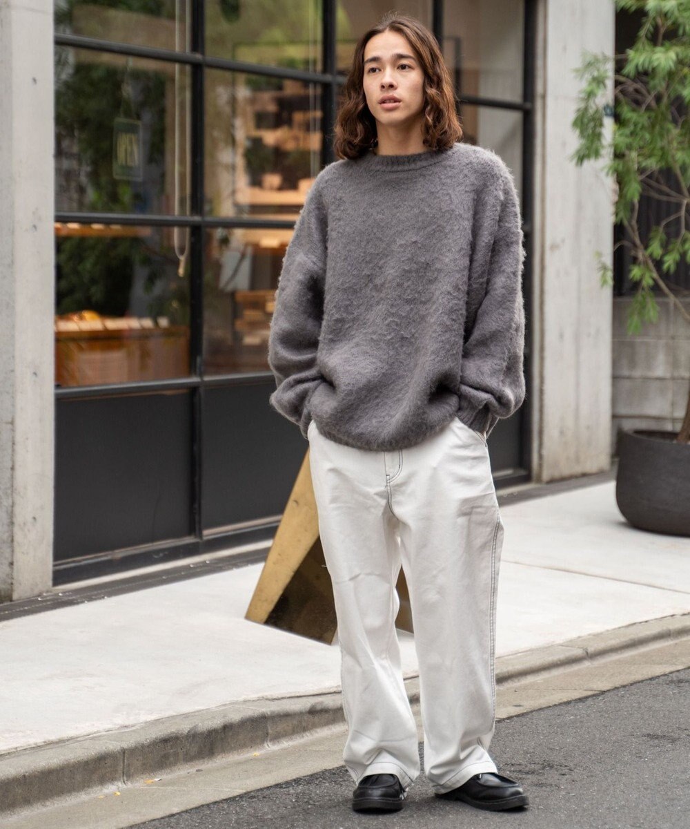 WEGO 【ユニセックス着用アイテム/ウエストゴム】ワーカーズパンツ 