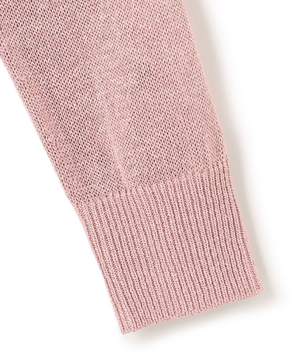 ICB 【WEB限定カラーあり・洗える】ペーパーブレンドシャインニット Vネックプルオーバー 