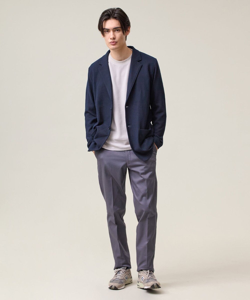 J.PRESS MEN 【KANEMASA JERSEY】ツイステッドスムース カットジャケット 