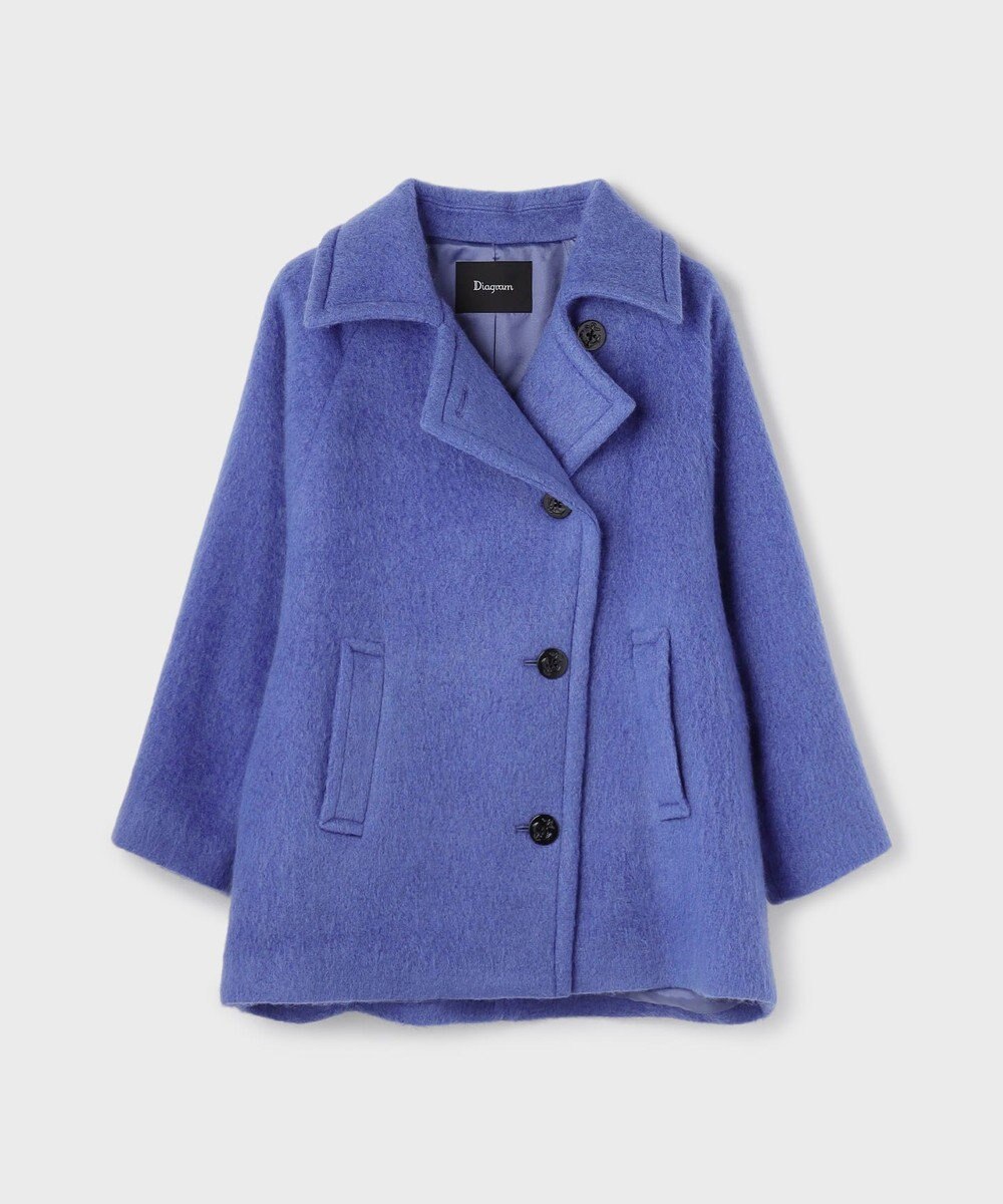 GRACE CONTINENTAL シャギ－ハ－フコ－ト 