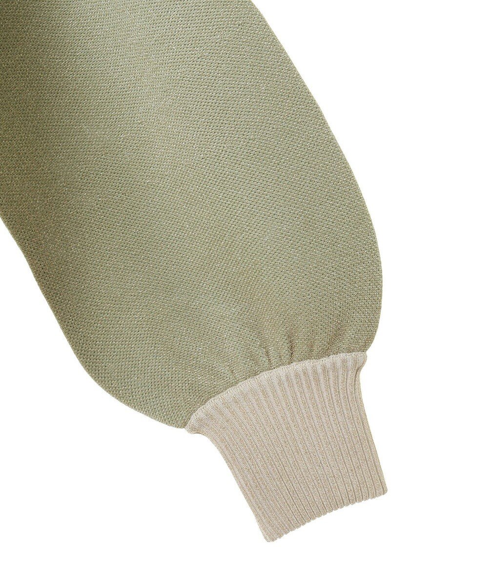 Green Parks ・ＥＬＥＮＣＡＲＥ　ＤＵＥ　ラメＶネックカーディガン 