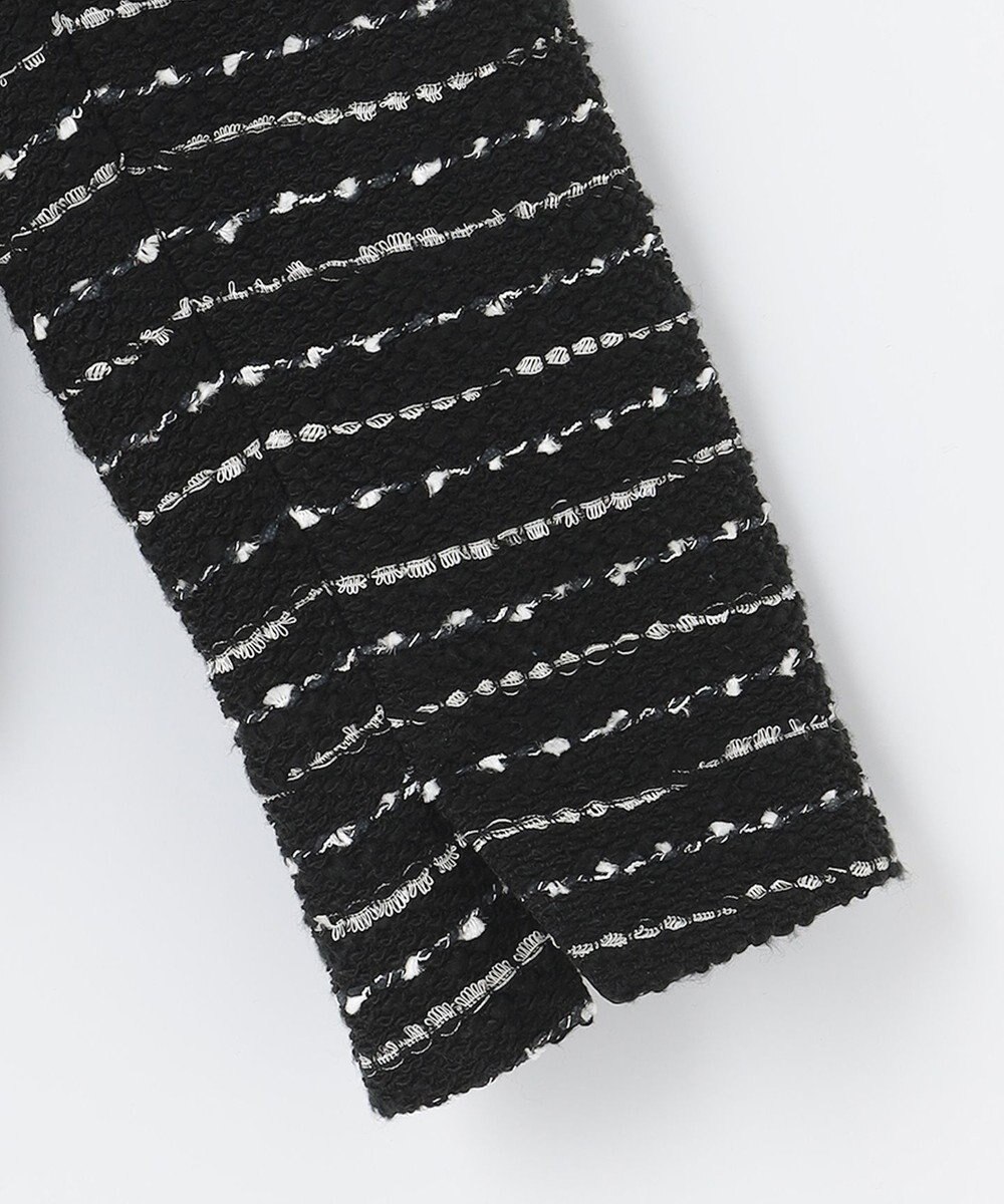 自由区 【XSサイズ～/セット可】カラミツイード ノーカラージャケット 