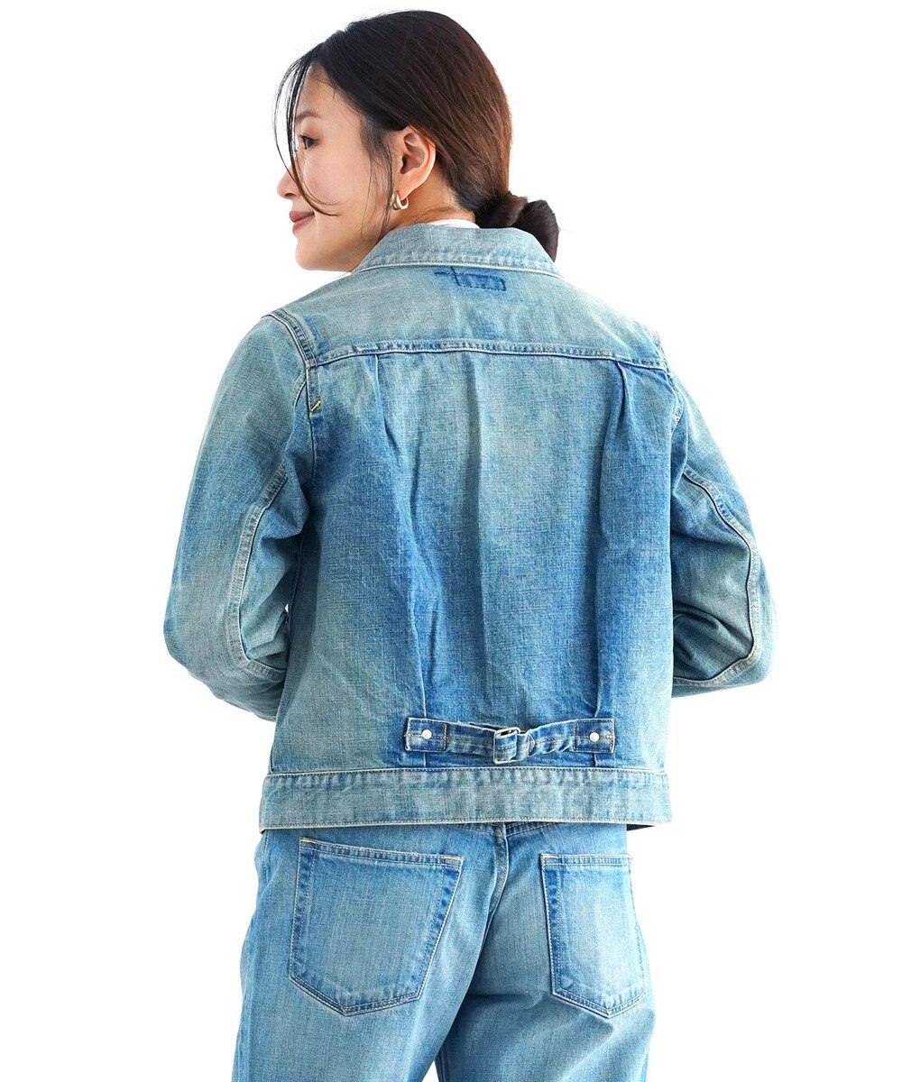 caqu modern jacket type 2nd. デニムジャケット USED WASH 