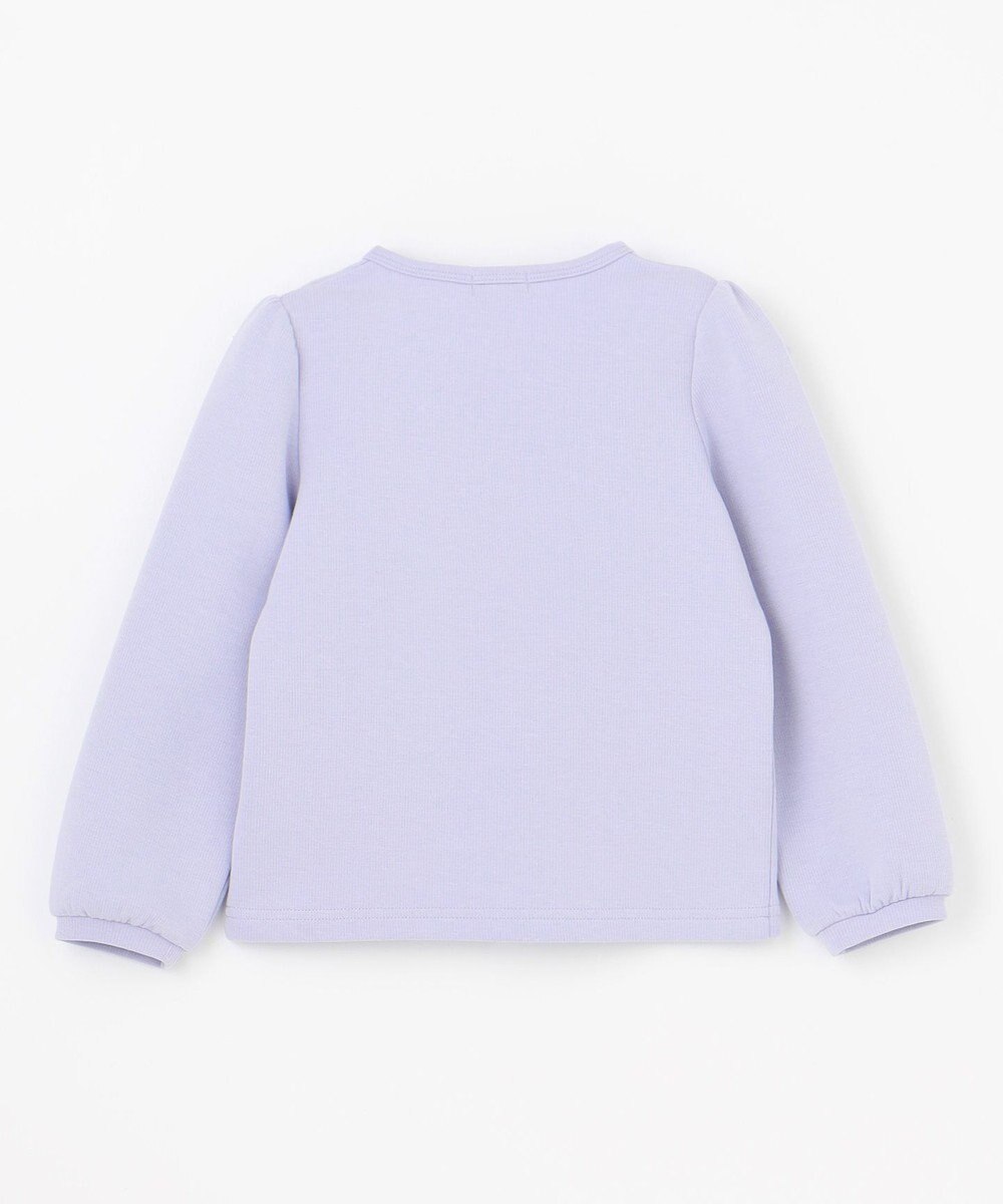 ANY KIDS スナップボタン リボンカーディガン 