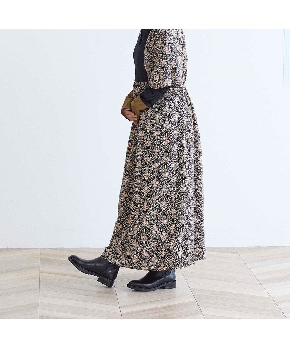 ing <ing>【WEB限定】クロスベルトデザインショートブーツ 