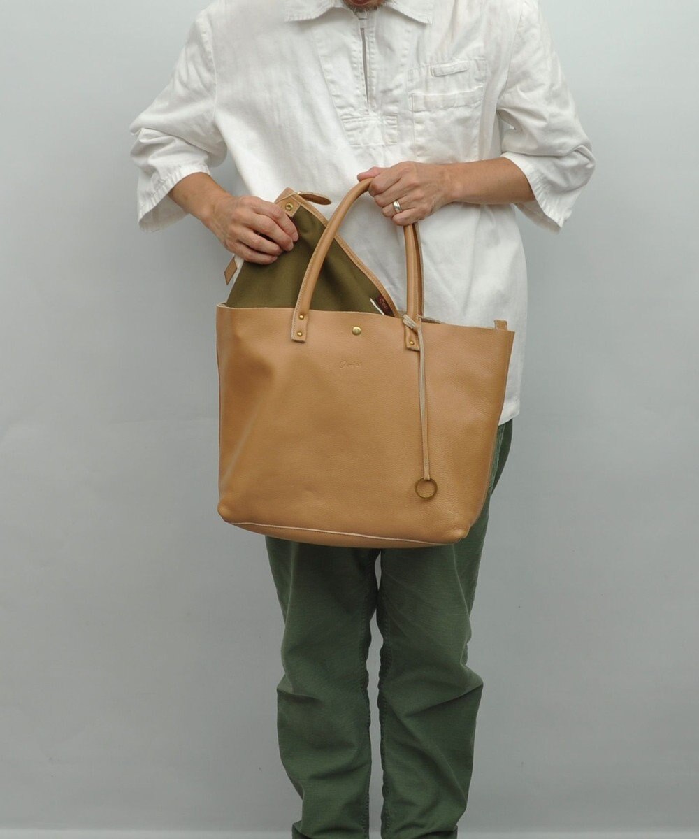 UNBILLION 【テレビ ドラマ着用アイテム】Otias シュリンクレザートートバッグ 