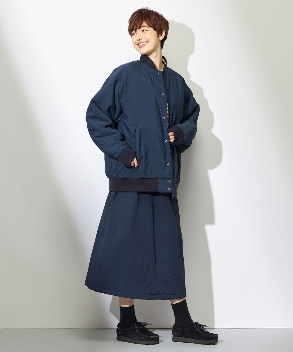 HELLY HANSEN 【リバーシブル・保温・ECO素材】ファイバーパイルリバーシブルバーシティージャケット 