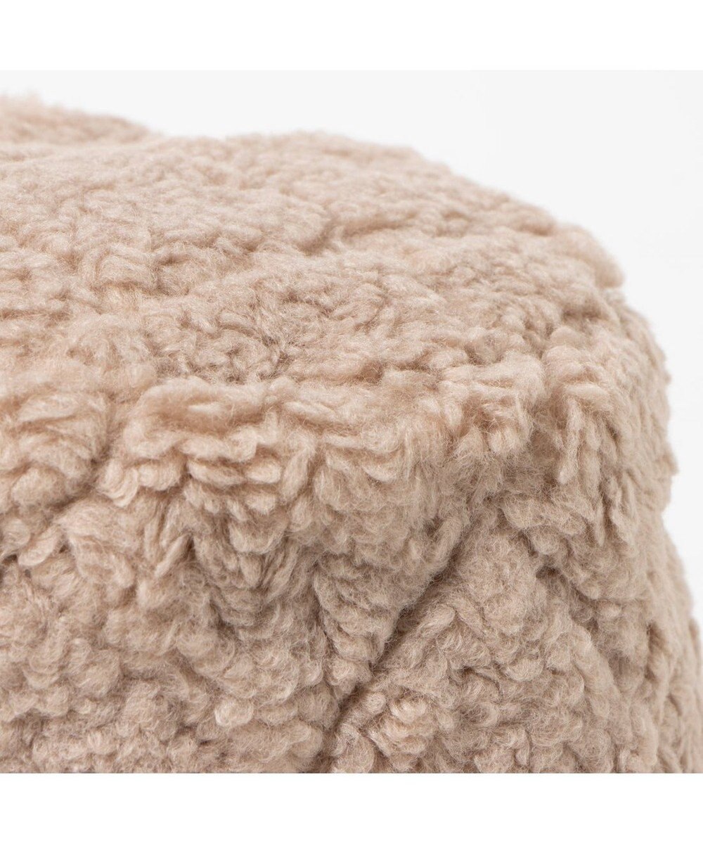 UNBILLION カシュネ cache nez / キルティングフェイクファーバケットハット 