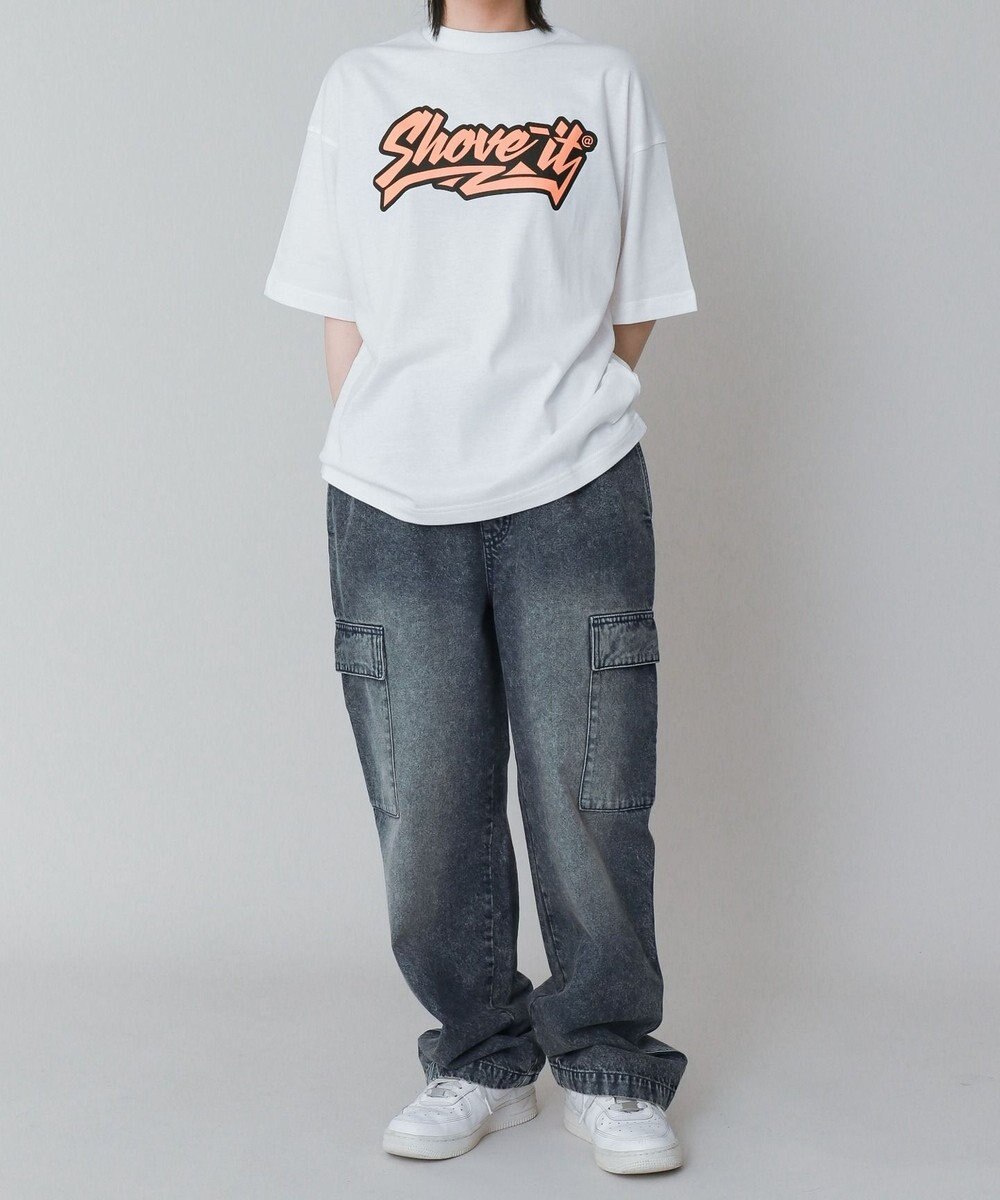 WEGO 【KIDS】デニムイージーカーゴパンツ（JUNIOR） 