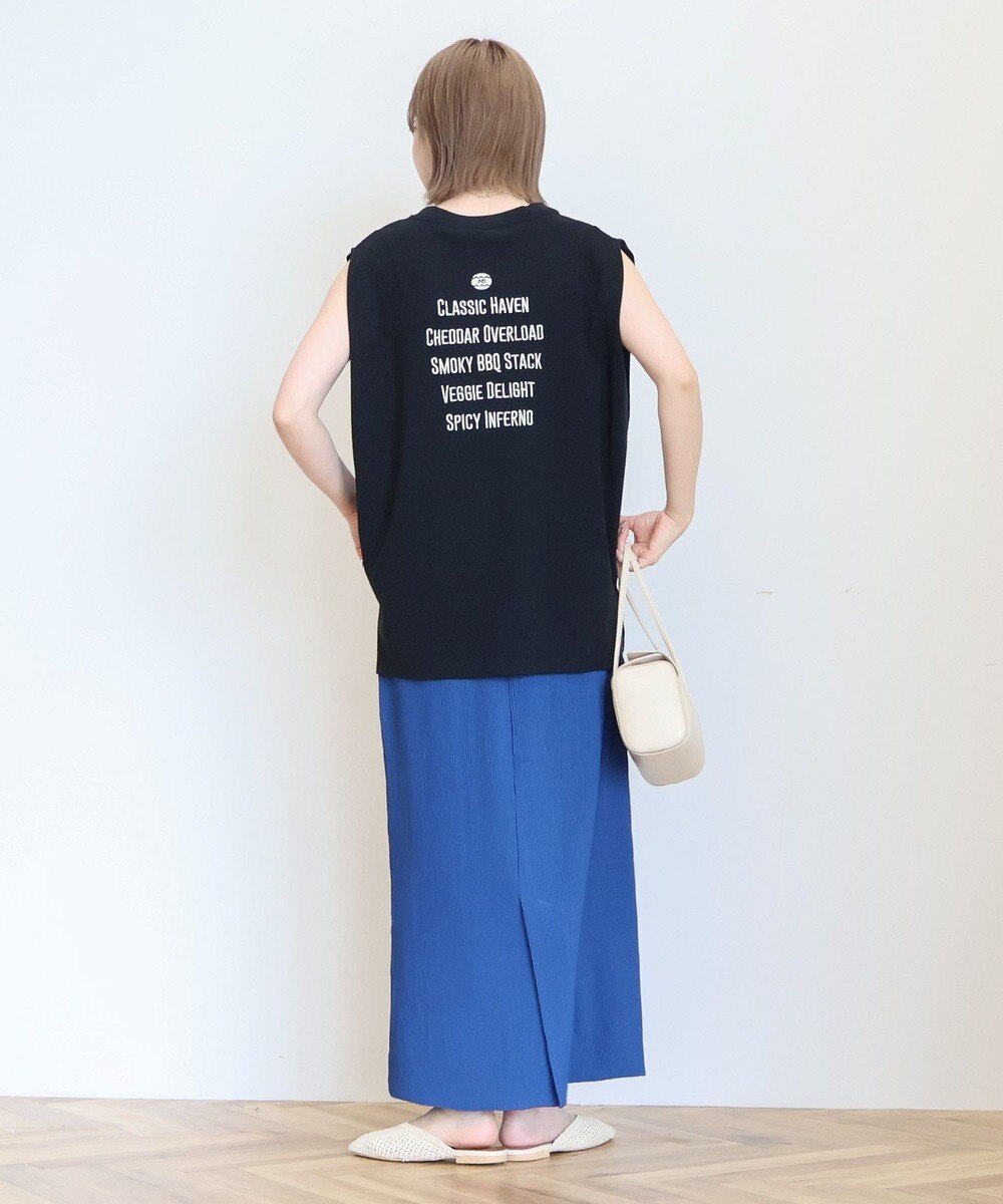 AMERICAN HOLIC ロゴ刺繍ノースリーブプルオーバー 