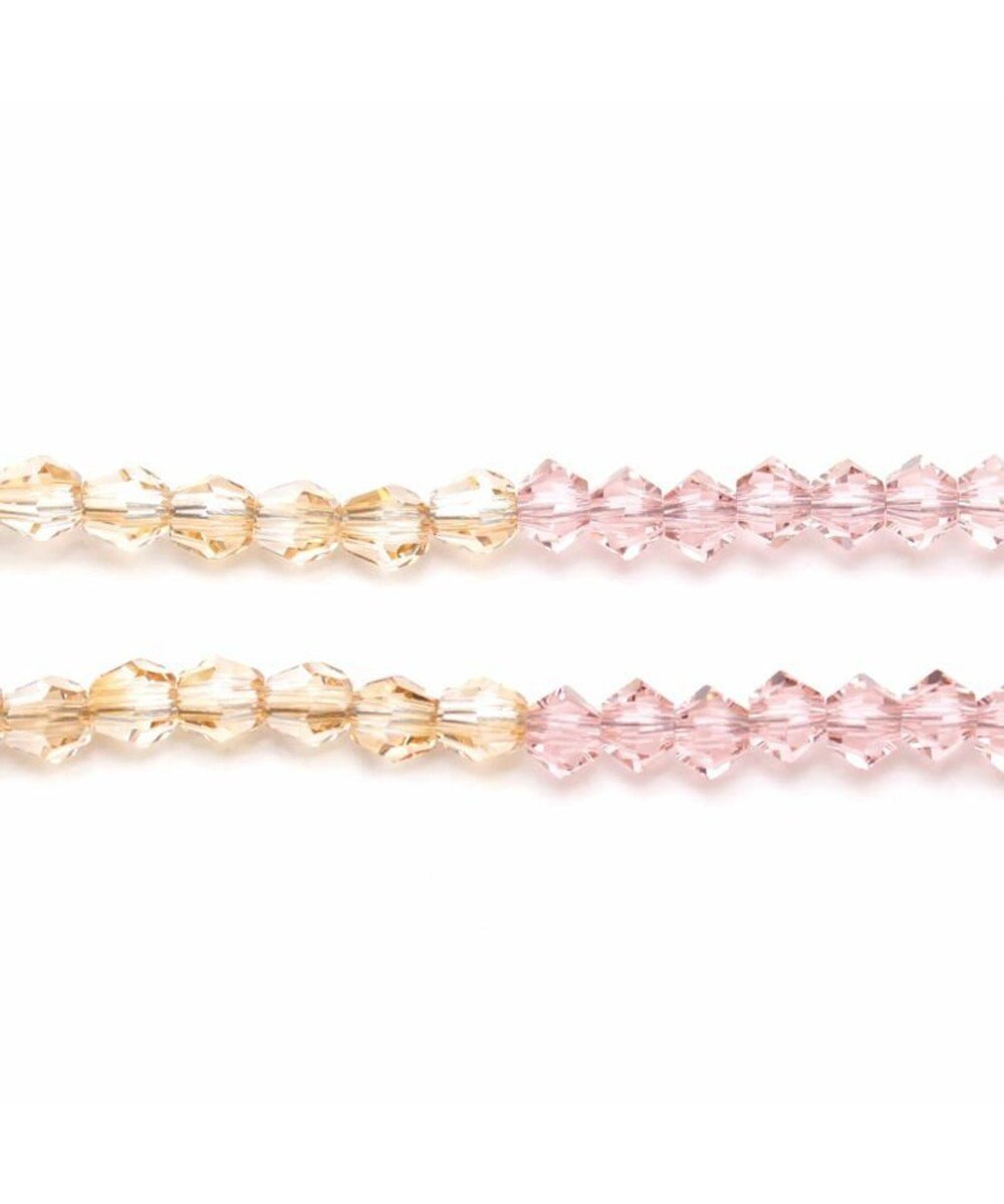 A.D.M.J. 【ネックレスとしても】スワロフスキー(R)・クリスタル/グラスコード 