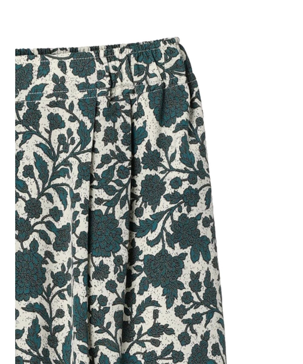 Green Parks ボタニカル柄イージーパンツ 