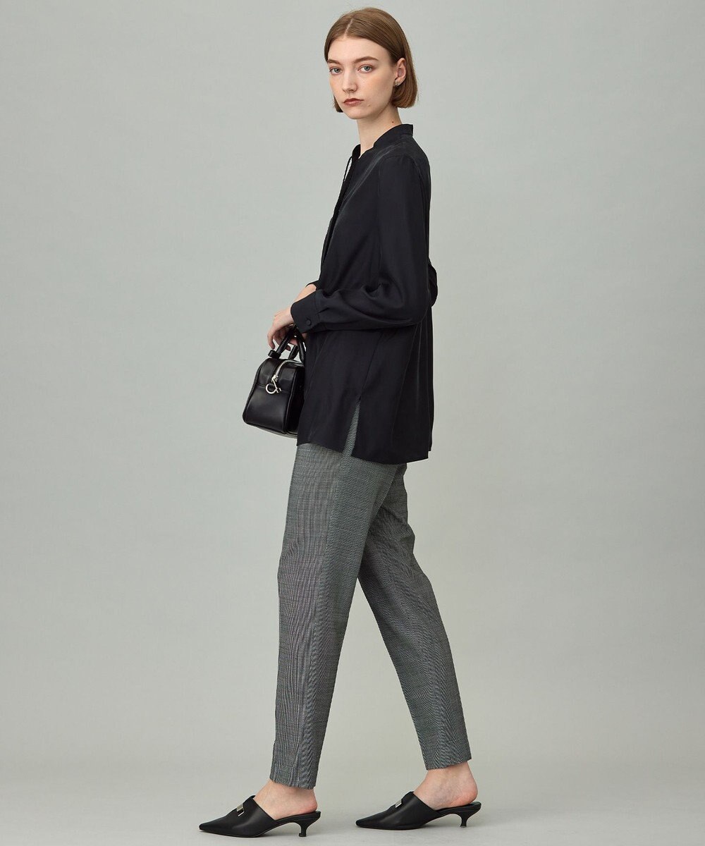 ICB 【UVカット・洗える】ウール2WAYストレッチ ドロストパンツ 