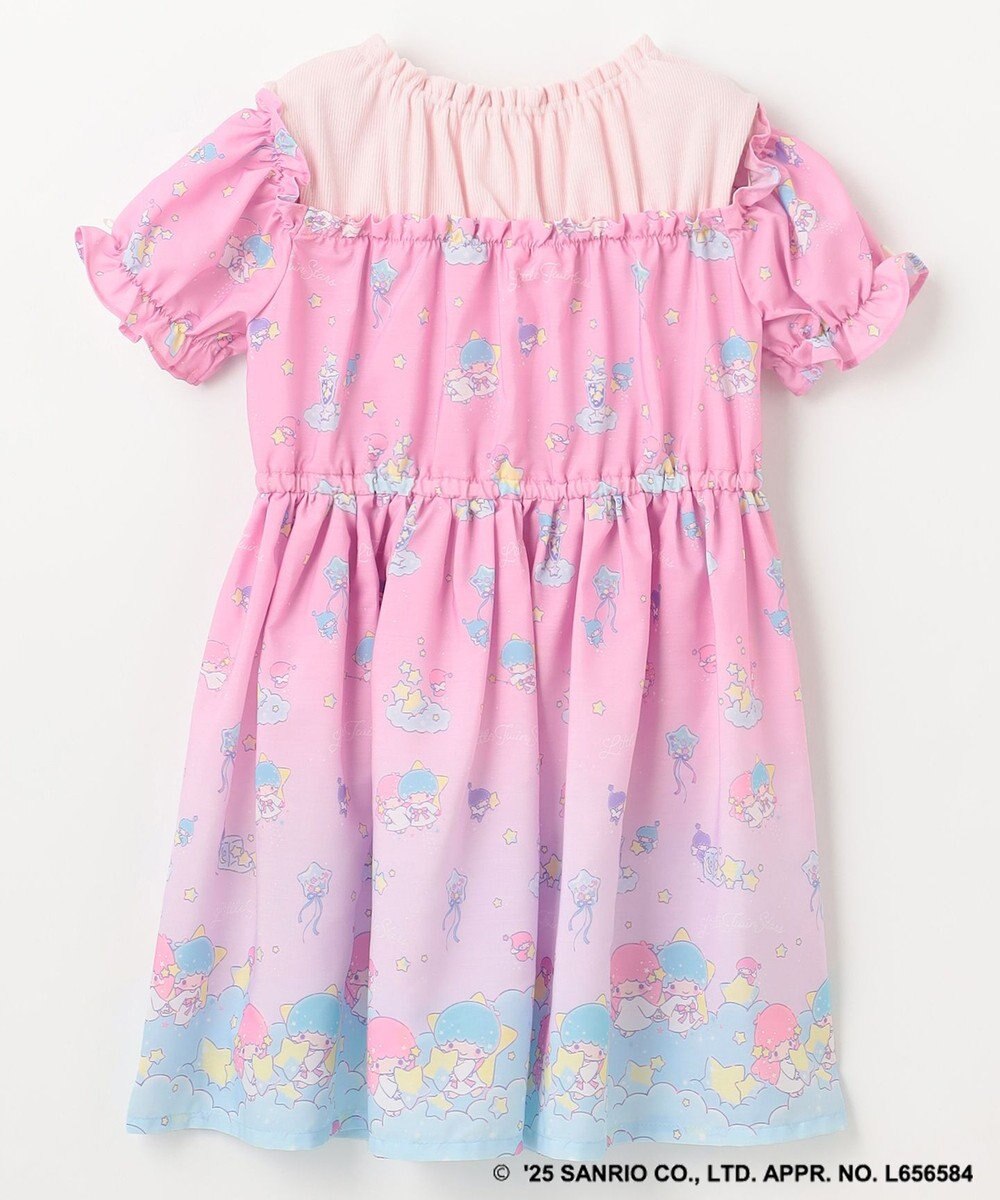 ANY KIDS 【any FAM× リトルツインスターズ 】キキ&ララ オン・オフショルダーワンピース 