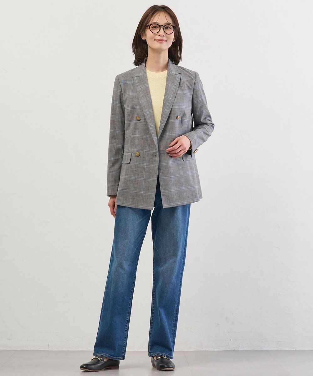 J.PRESS LADIES L Reeves Shine クルーネック ニット 