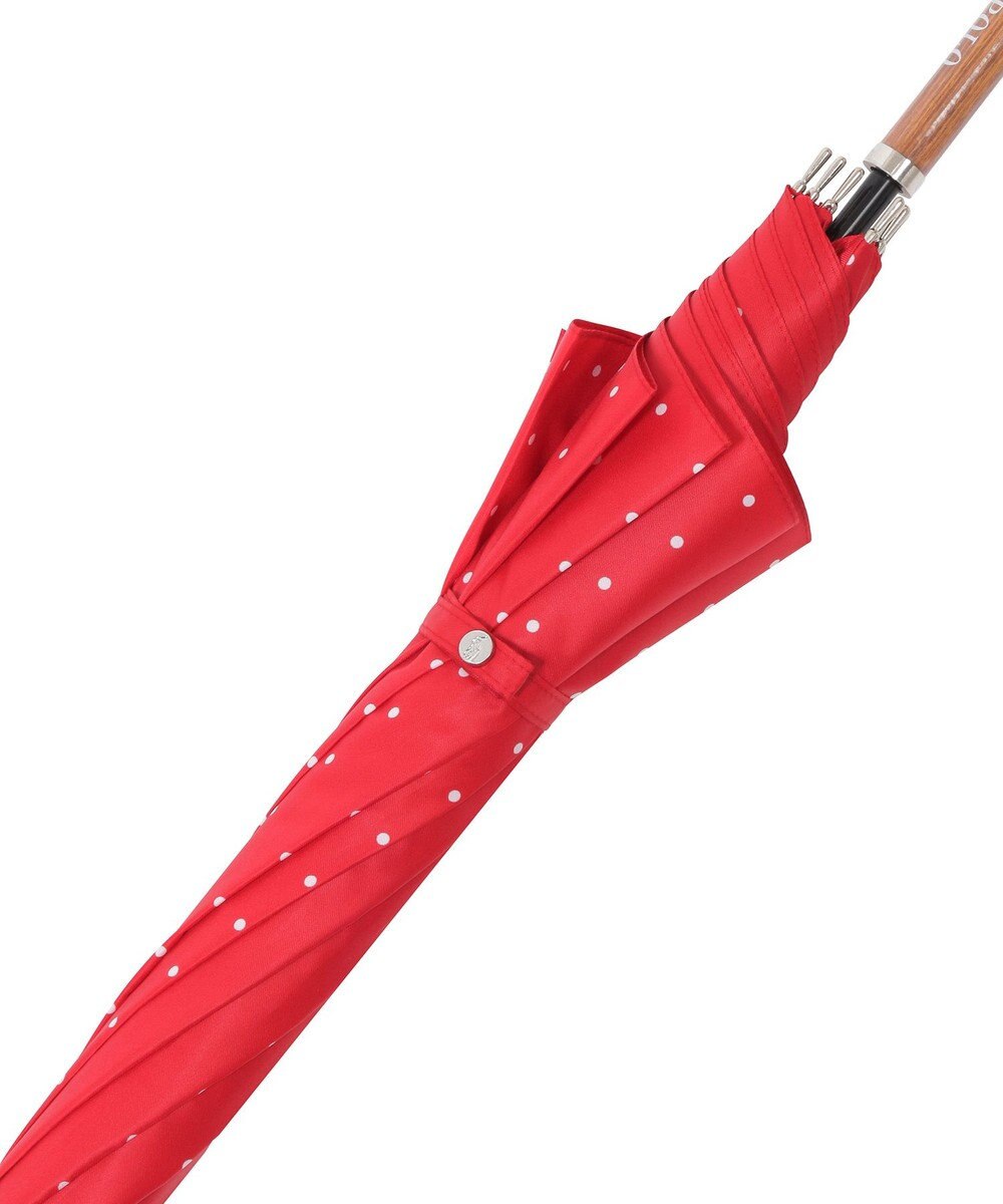 MOONBAT POLO RALPH LAUREN（ポロ ラルフローレン)ドット×ロゴ 雨傘 長傘 