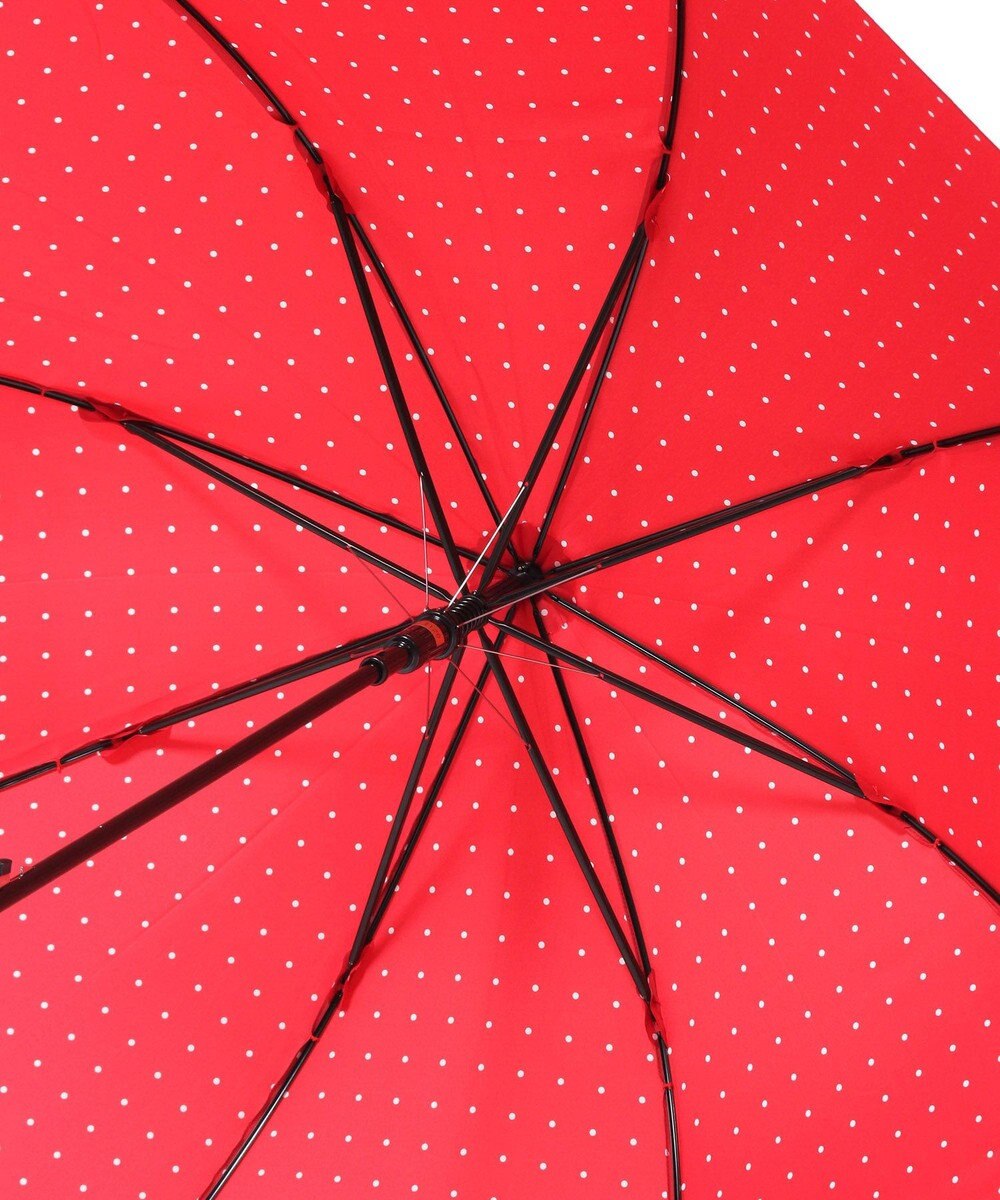 MOONBAT POLO RALPH LAUREN（ポロ ラルフローレン)ドット×ロゴ 雨傘 長傘 