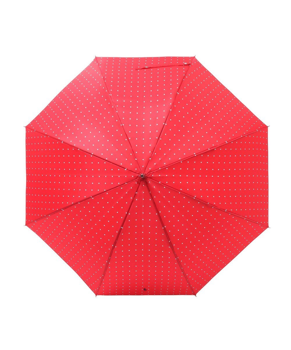 MOONBAT POLO RALPH LAUREN（ポロ ラルフローレン)ドット×ロゴ 雨傘 長傘 