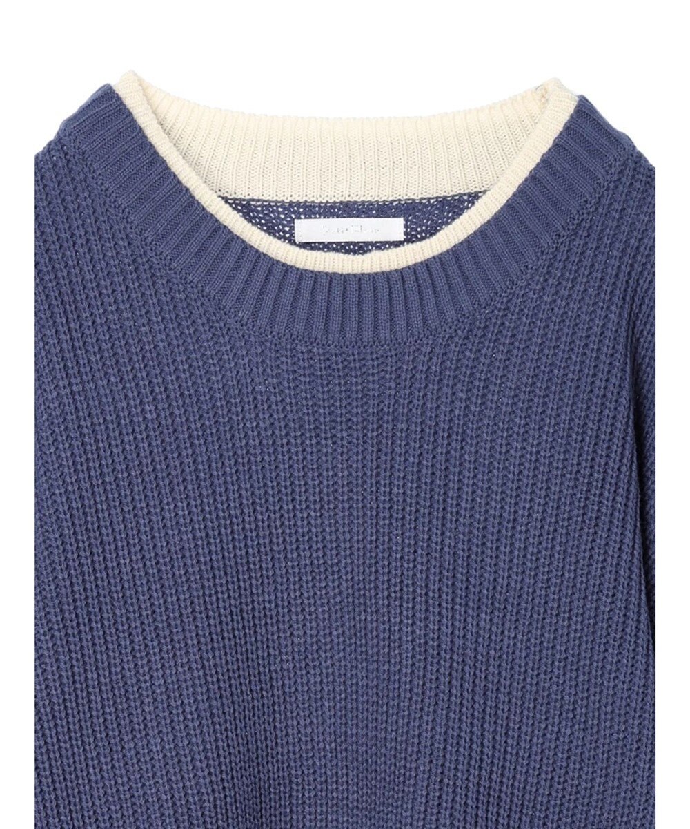 Green Parks ・Ｐｅｔｉｔ　Ｆｌｅｕｒ　レイヤード風ハイショクニット 