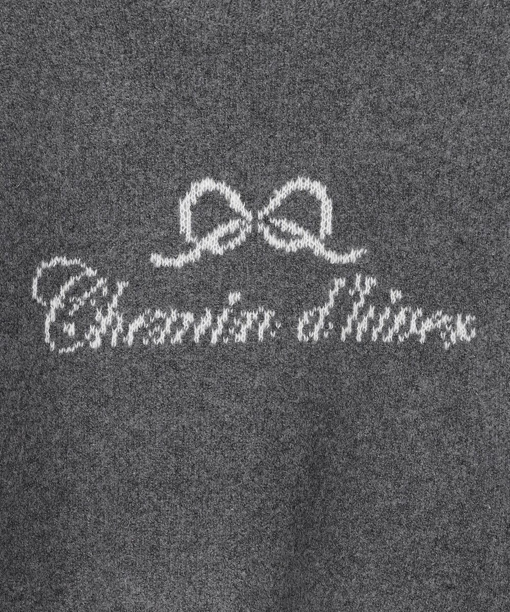 Feroux レタードハイネック プルオーバー 