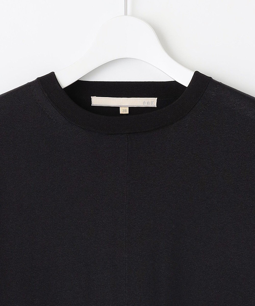 自由区 【洗える】シャインハイゲージ ドルマンスリーブワンピース 