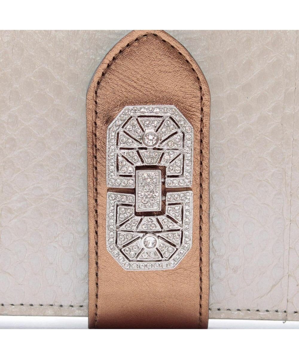 A.D.M.J. スネークレザー＆エリーゼアールデコウォレット 