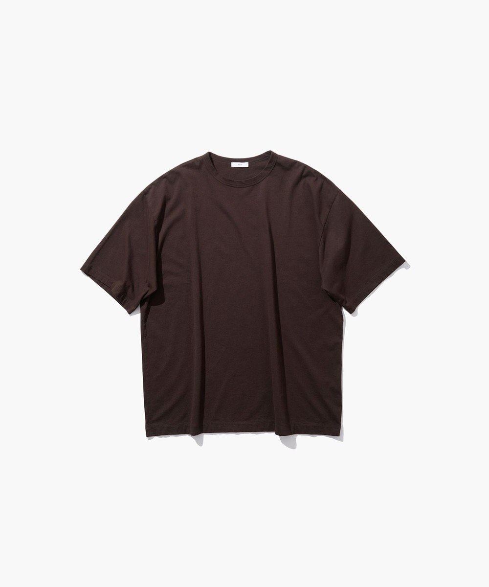ATON NATURAL DYED NUBUCK | クルーネックTシャツ - UNISEX 