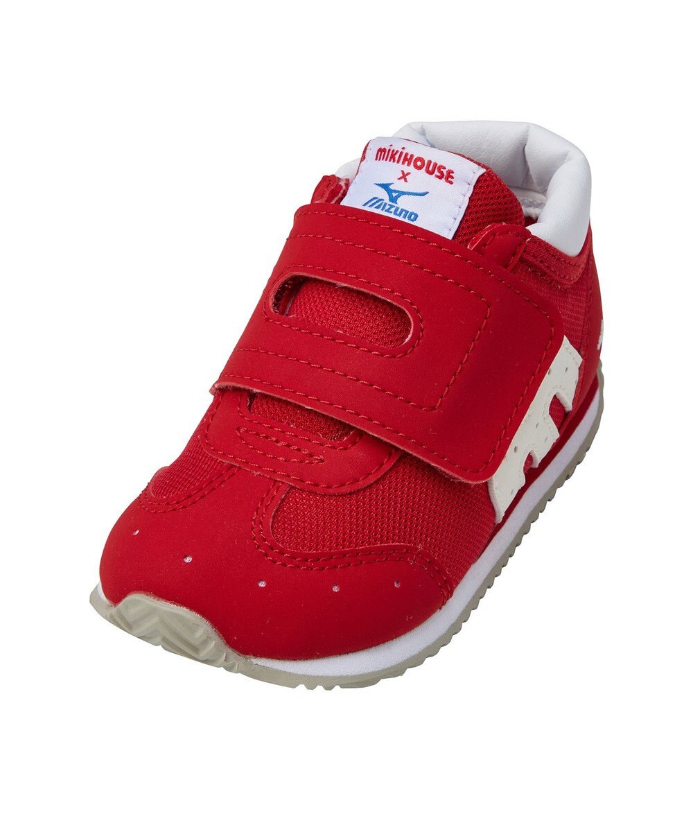 MIKI HOUSE HOT BISCUITS 【WEB限定】【13-15.5cm】ミズノコラボ セカンドベビーシューズ【WebLimited】 