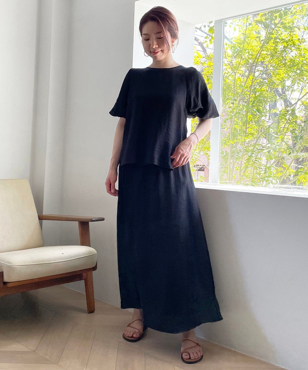 UNFILO 【セットアップ対応】ウォッシャブル UVケア ブラウス 